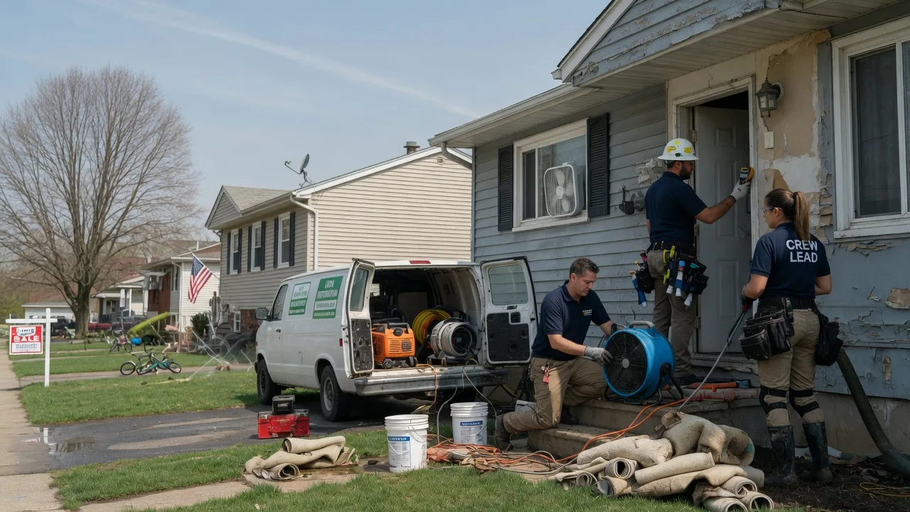 Flood Cleanup in Greenfield, OK near me
